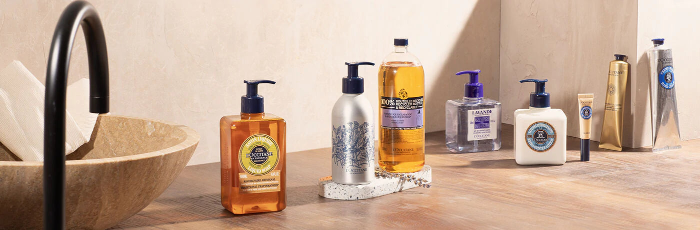 מוצרי טיפוח ידיים ל'אוקסיטן – קרם ידיים בניחוחות שונים