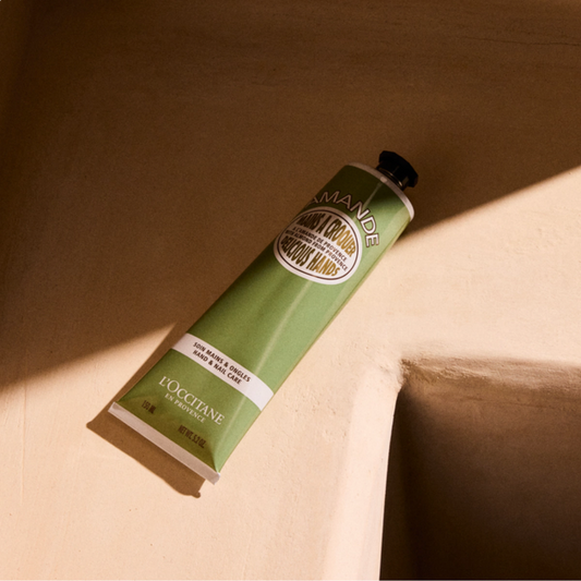 קולקציית שקד של ל'אוקסיטן – מוצרי גוף עם שמן שקדים – מוצרי טיפוח ידיים ל'אוקסיטן – קרם ידיים בניחוחות שונים