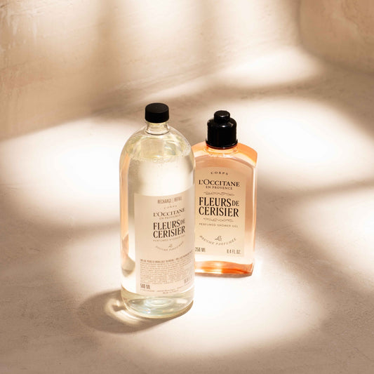 סדרת פריחת הדובדבן ל'אוקסיטן – קרם גוף ובושם