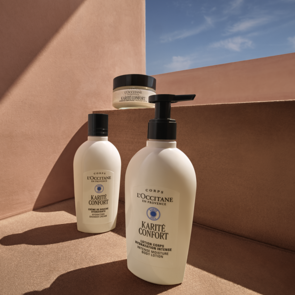 קרם רחצה לעור רגיש חמאת שיאה