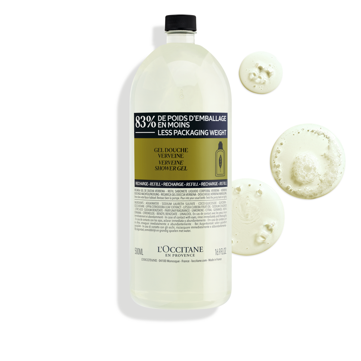 ג'ל רחצה וורבנה (אריזת מילוי)