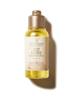 שמן רחצה שקדים, וניל ודומדמנית שחורה (אריזת נסיעה)