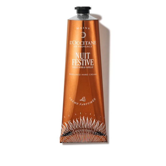 קרם ידיים מבושם שקדים, וניל ודומדמנית שחורה (אריזת חיסכון)