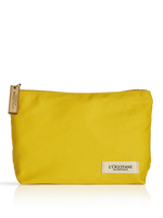 תיק איפור צהוב