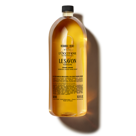 סבון נוזלי חמאת שיאה בניחוח וורבנה (אריזת מילוי)