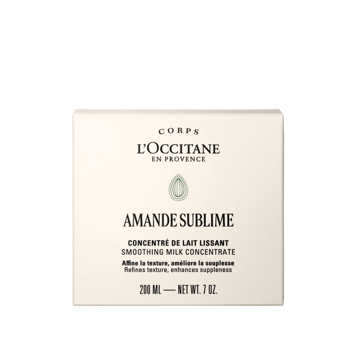 קרם גוף חלבי מרוכז שקדים