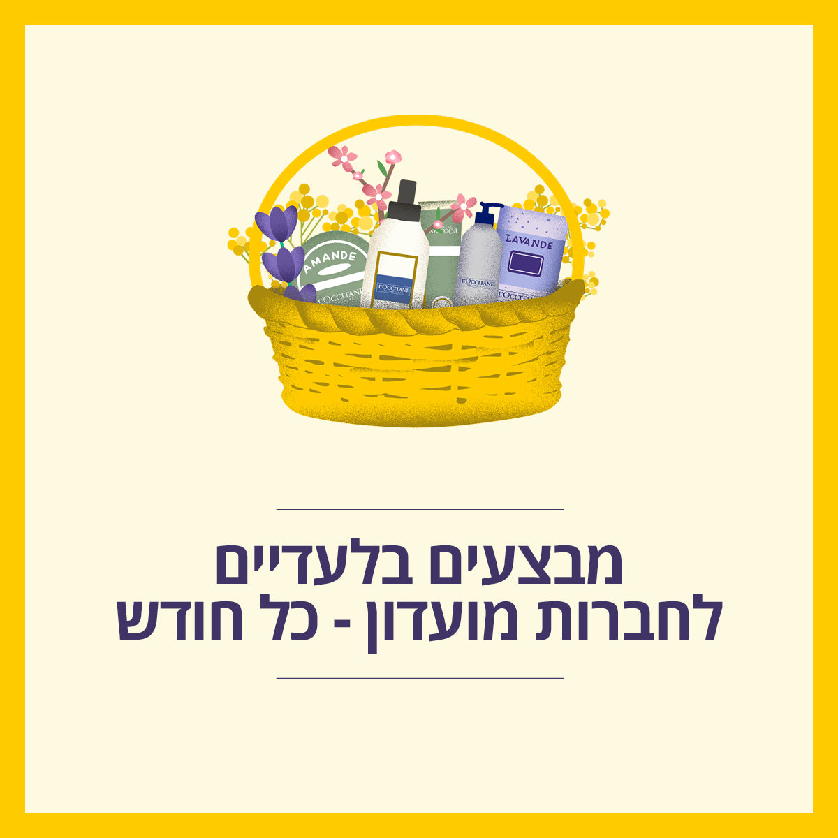 קולקציית גבר מבית ל'אוקסיטן – מוצרי גוף ושיער