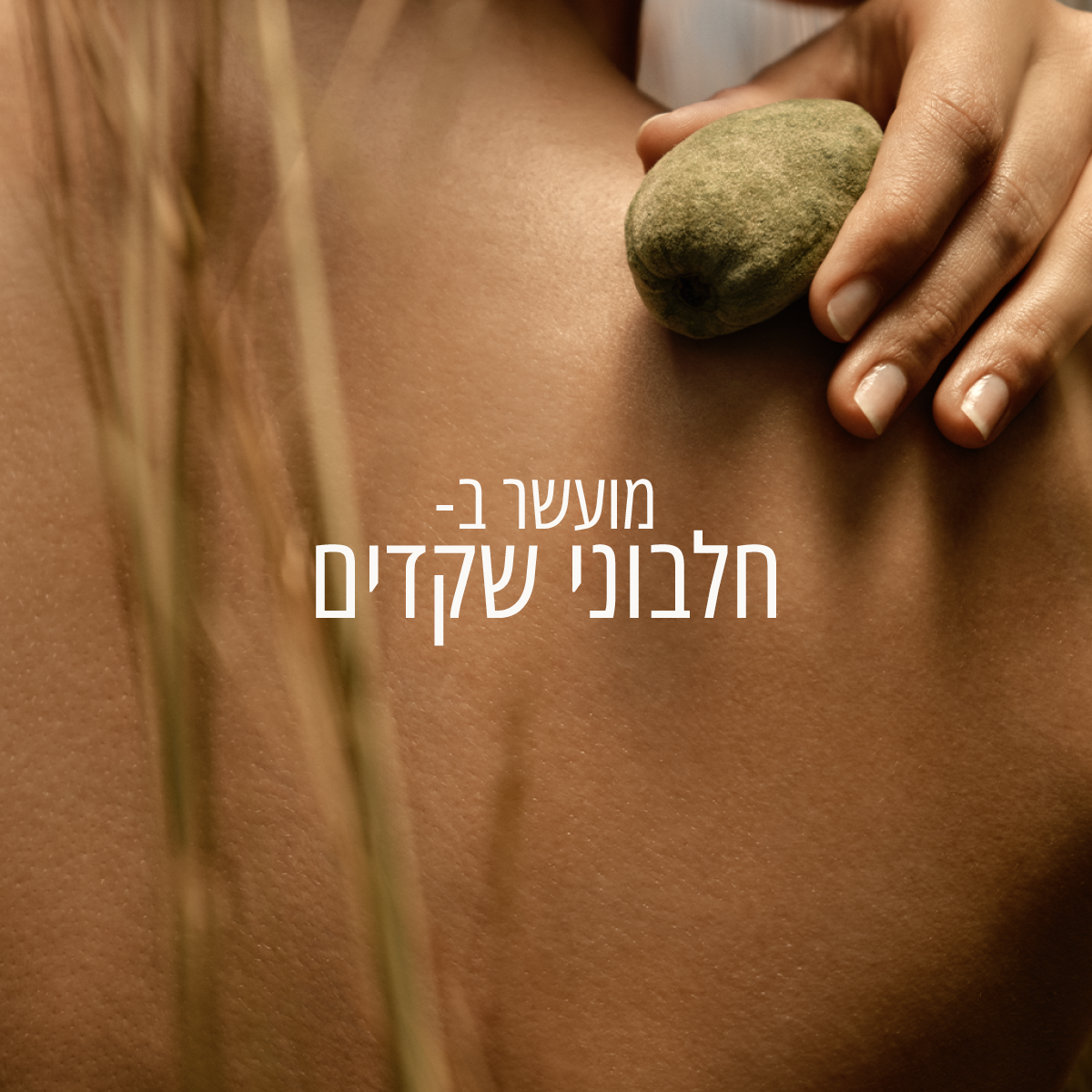 שמן גוף מזין שקדים אריזת מילוי
