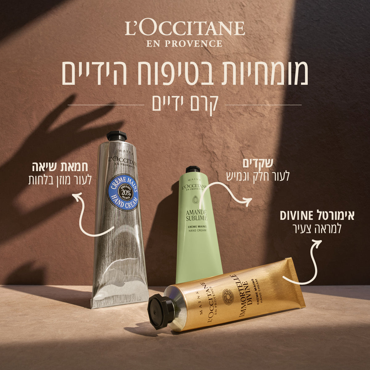 קרם סרום לידיים אנטי אייג'ינג אימורטל DIVINE (אריזת חסכון)