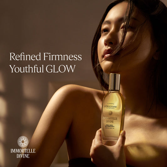 שמן גוף יבש אנטי אייג'ינג אימורטל DIVINE
