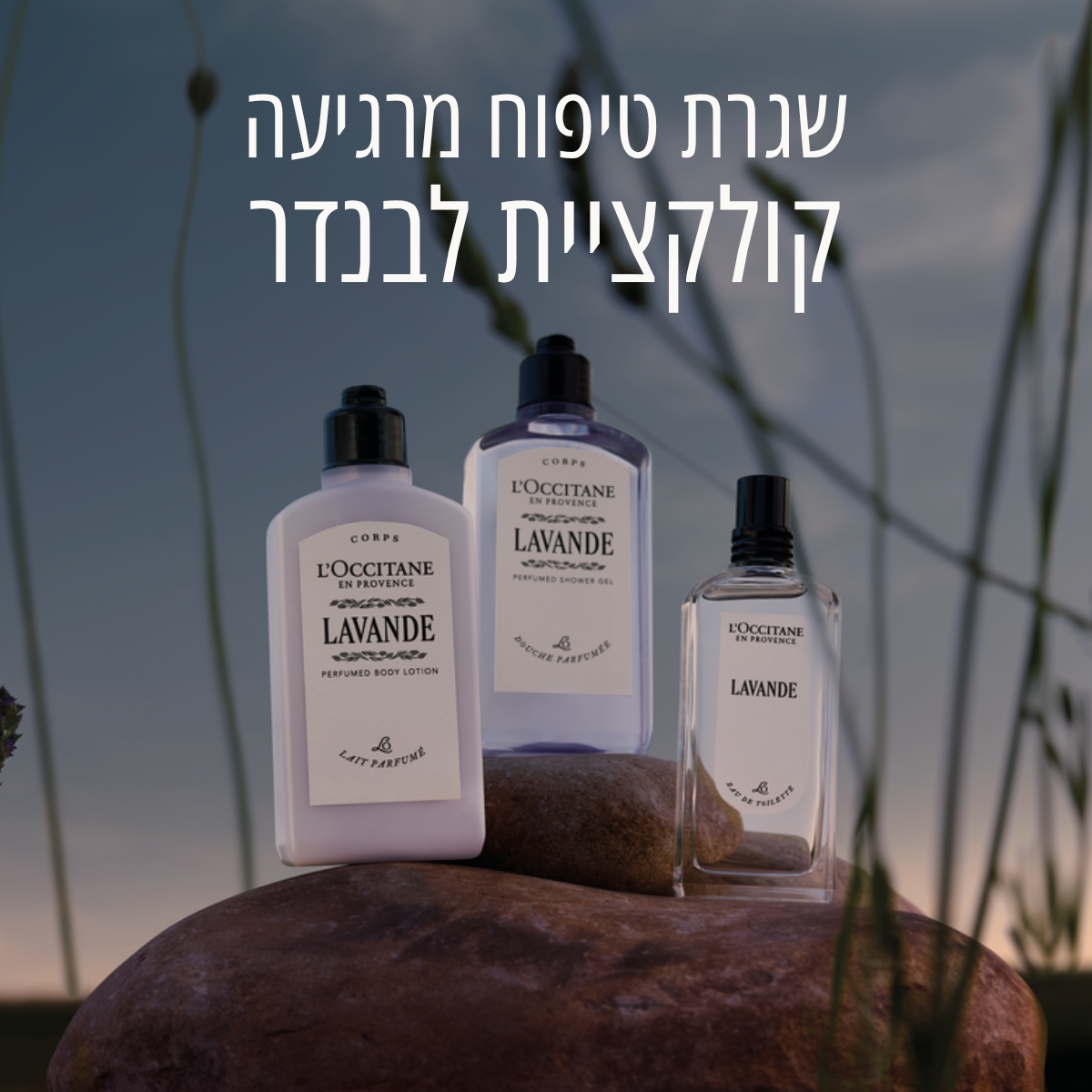 קרם ידיים מרגיע לבנדר (אריזת נסיעה)