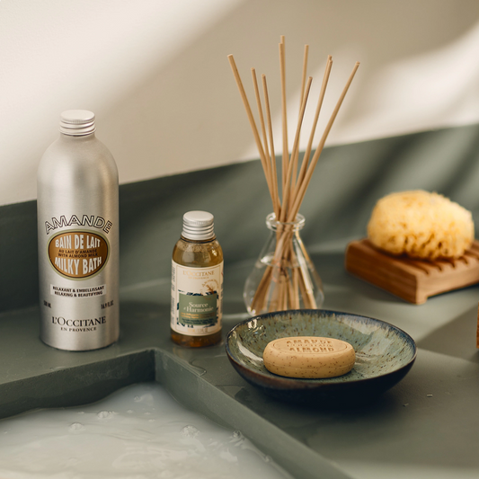 מוצרי שקדים מבית ל'אוקסיטן – טיפוח גוף ושיער