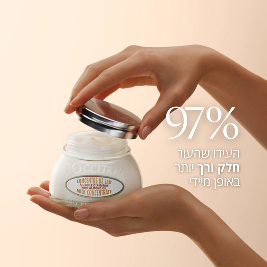 מוצרי שקדים מבית ל'אוקסיטן – טיפוח גוף ושיער
