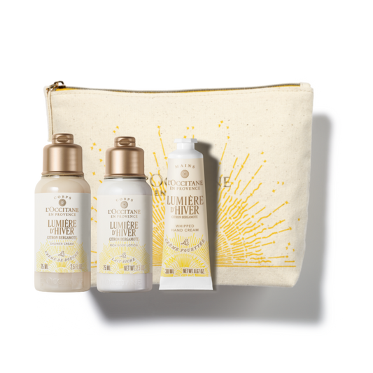 ערכת נסיעות חמאת שיאה לימון וברגמוט