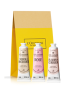 סט קרמי ידיים פרחוני