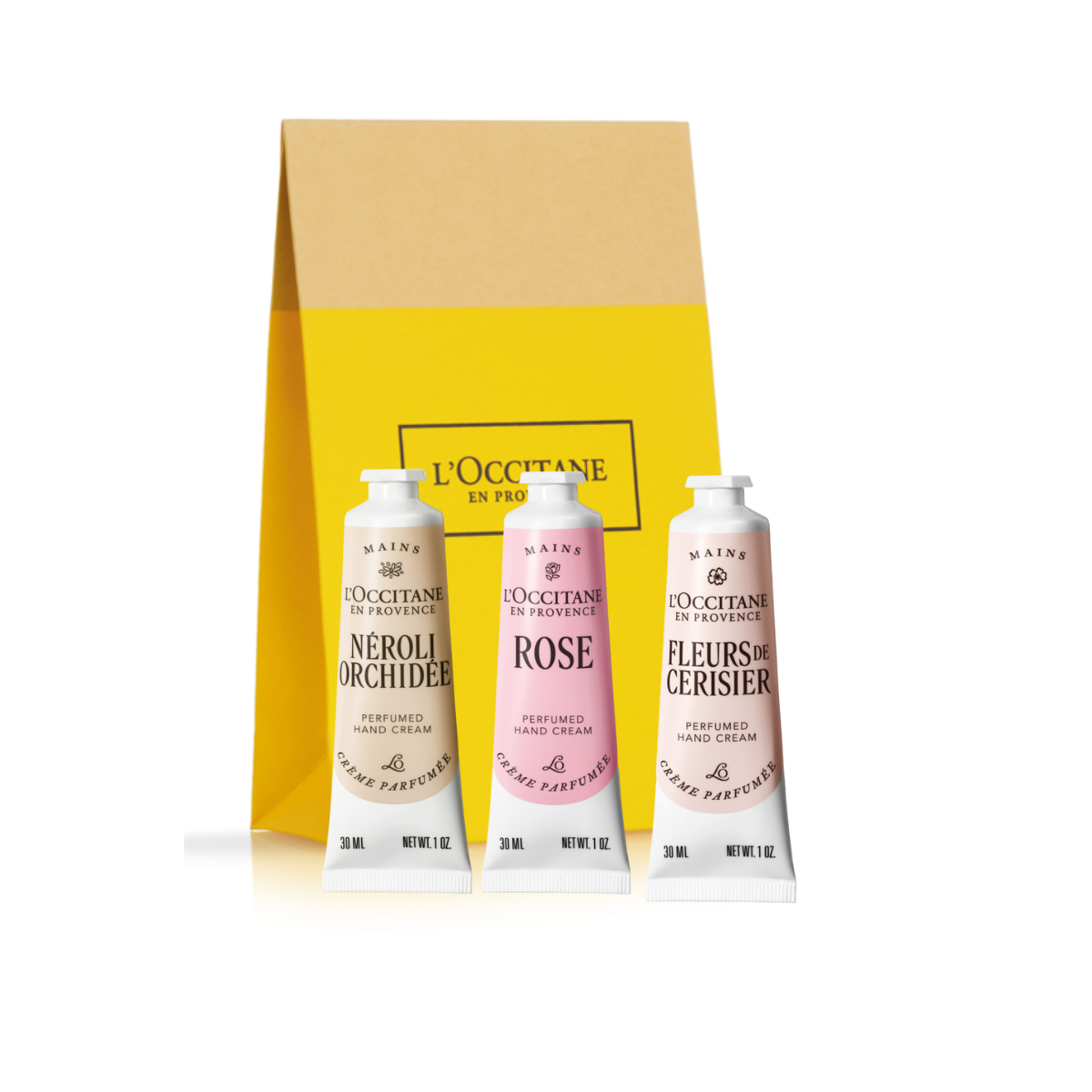 סט קרמי ידיים פרחוני