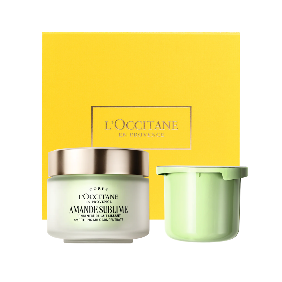 מארז קרם גוף מרוכז & אריזת מילוי שקדים