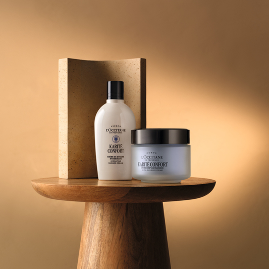 צמד חמאת שיאה לטיפוח עור יבש