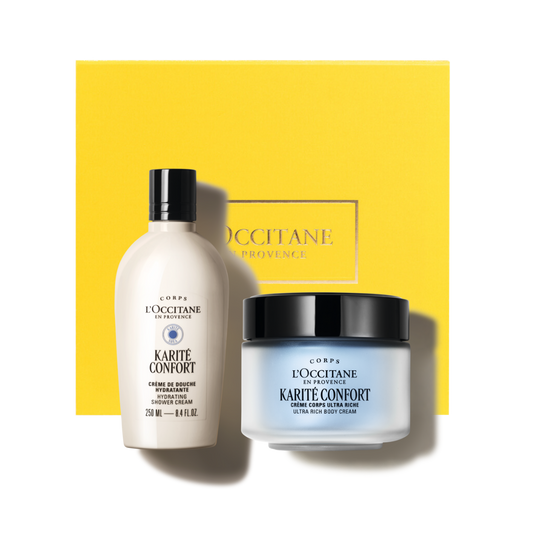 צמד חמאת שיאה לטיפוח עור יבש