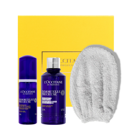 מארז ניקוי פנים כפול אימורטל