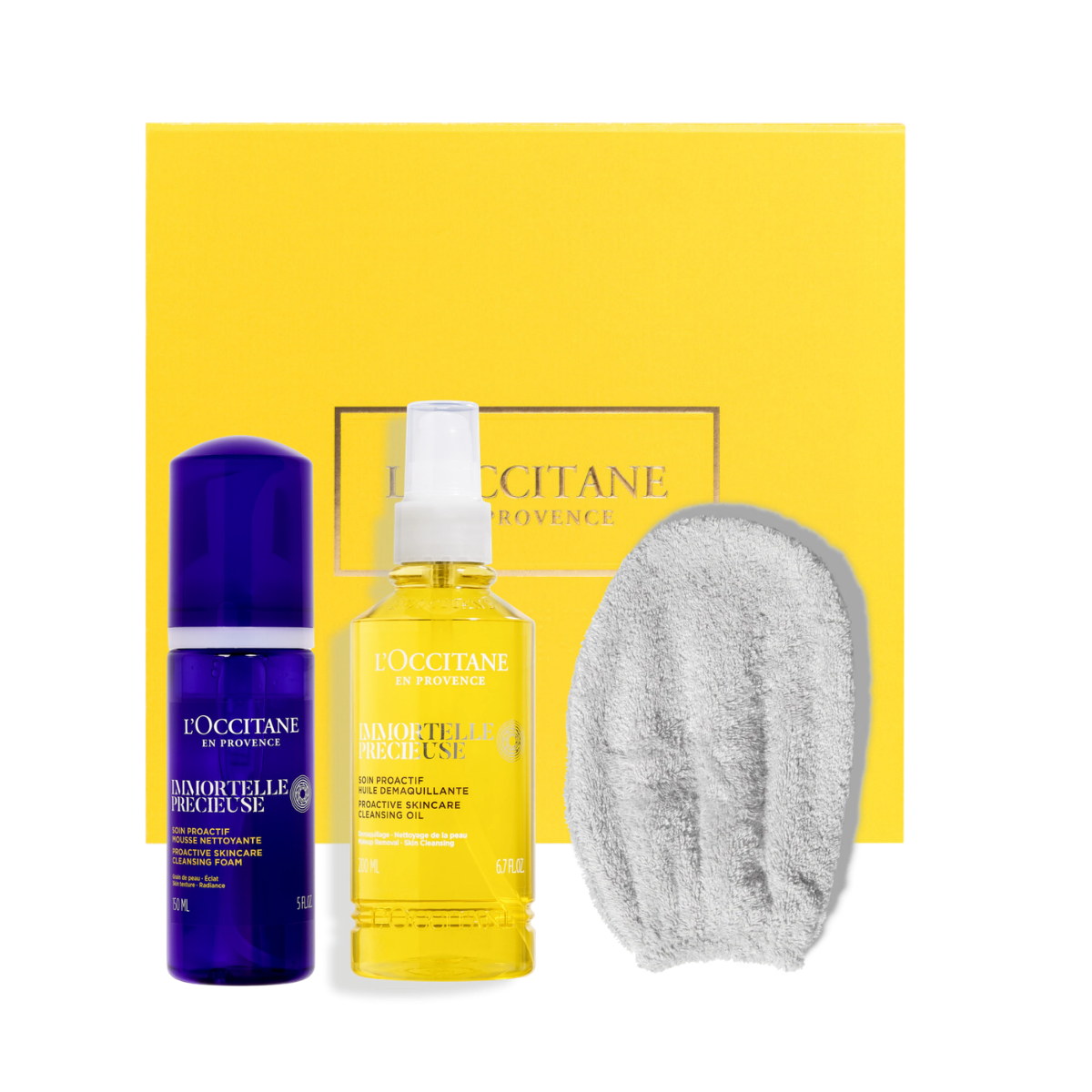 מארז ניקוי כפול שמן ניקוי + קצף אימורטל