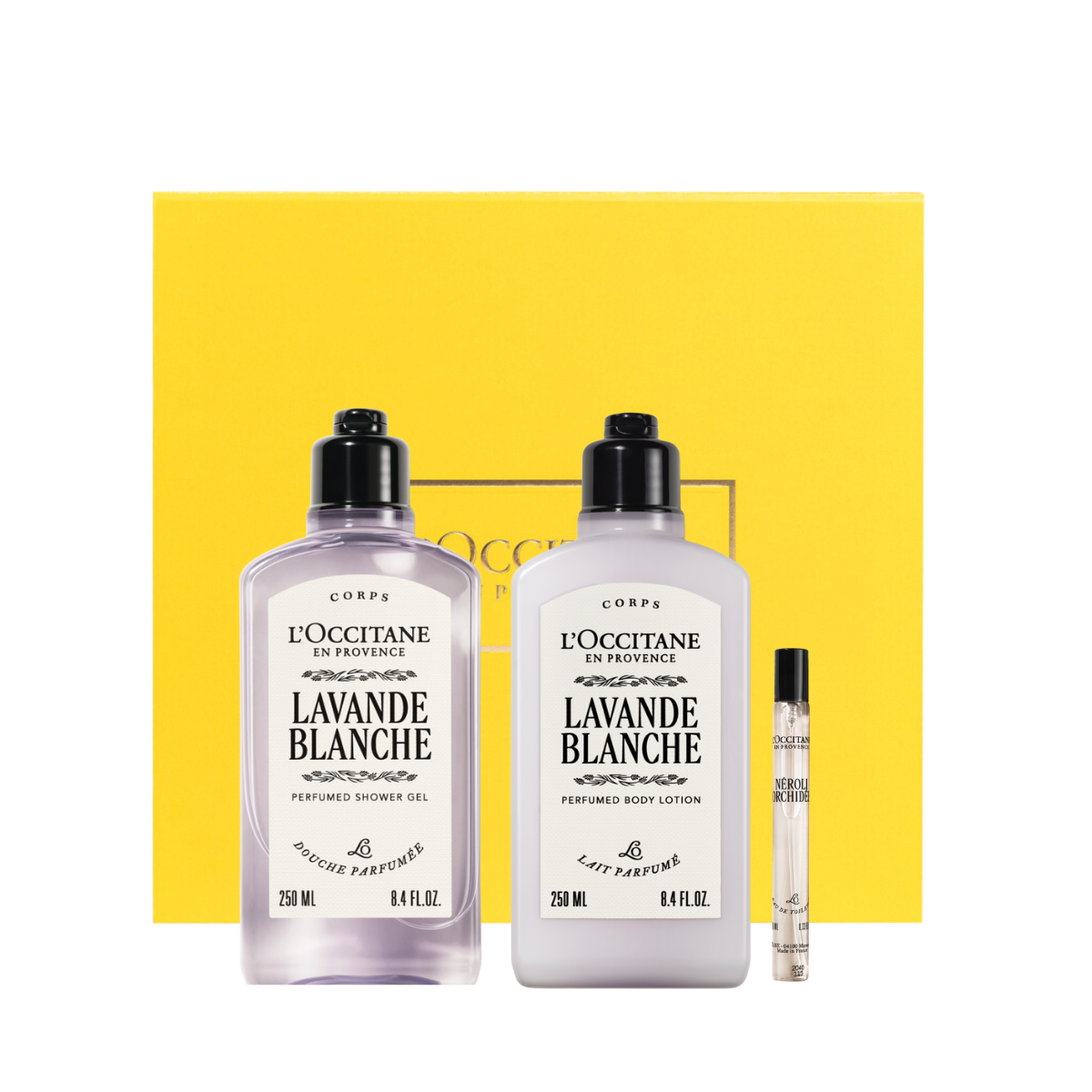 מארז בישום בשכבות לבנדר לבן