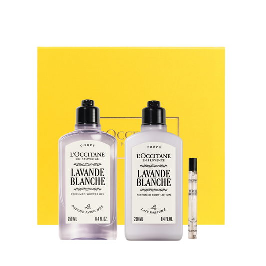 מארז בישום בשכבות לבנדר לבן