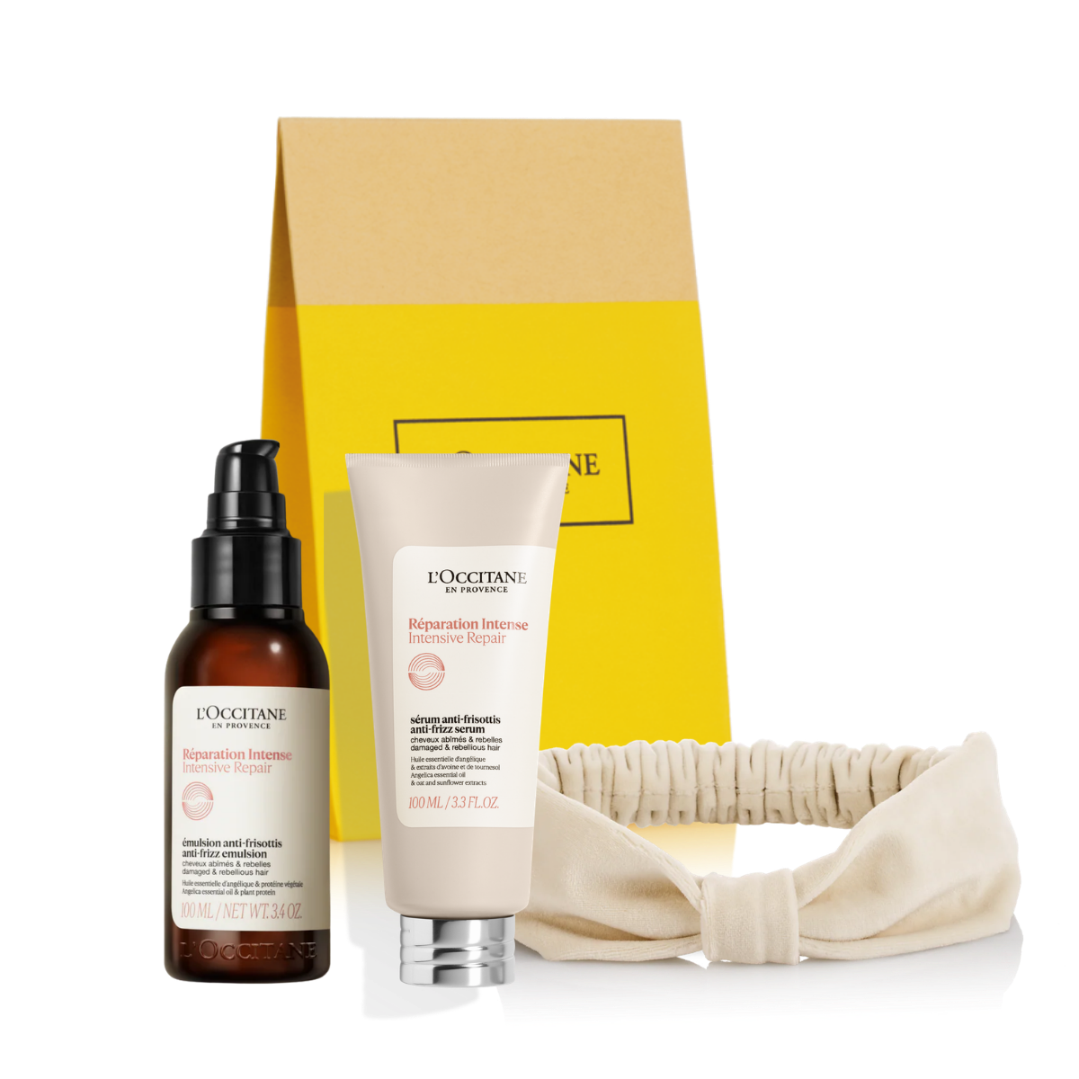 מארז לטיפול בשיער יבש פגום