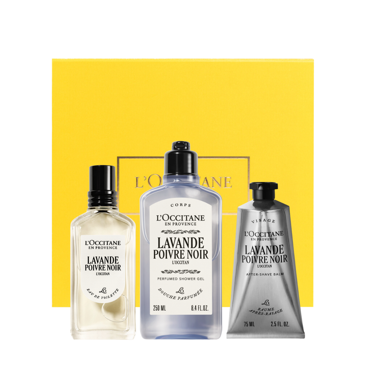 מארז בישום בשכבות לבנדר פלפל שחור