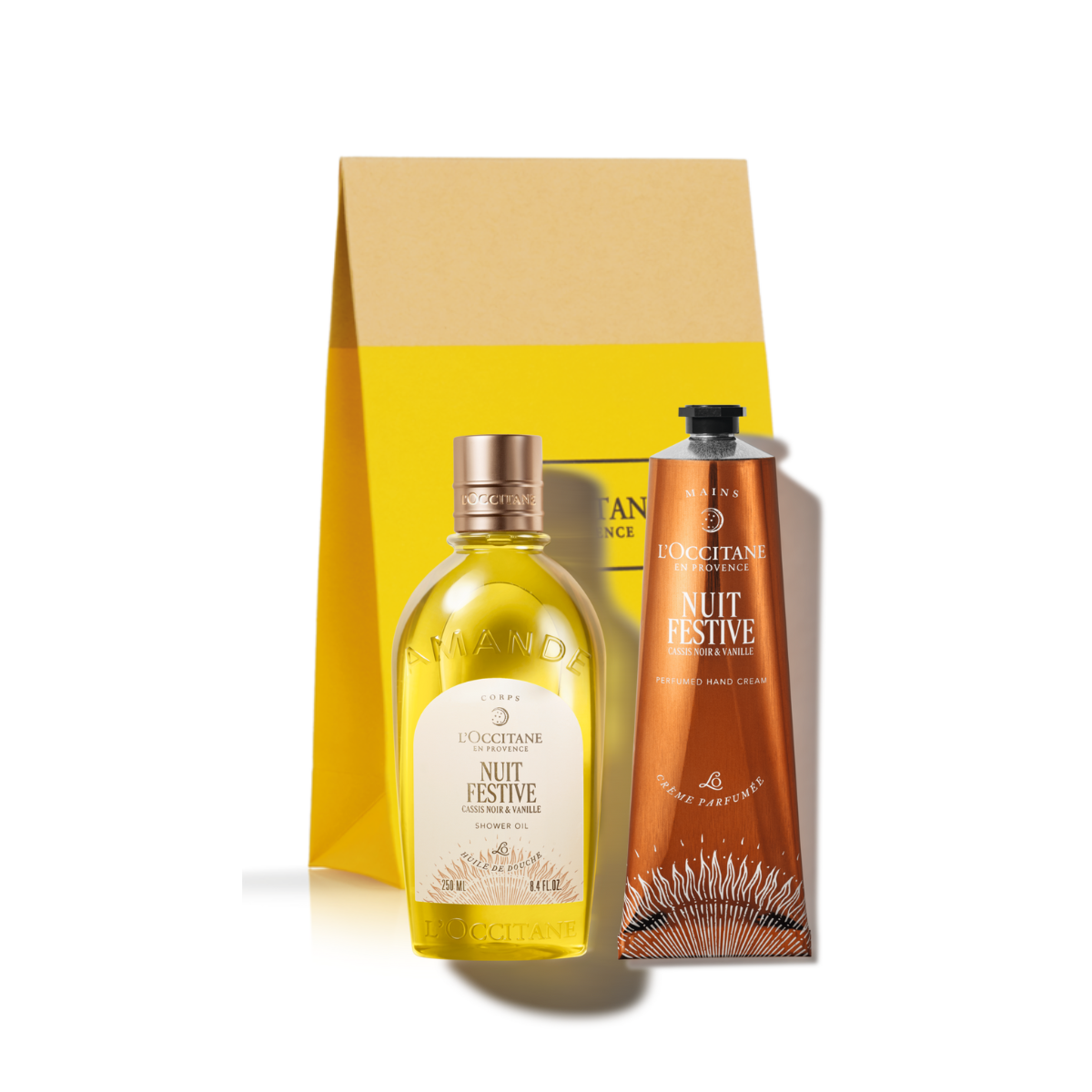 צמד שקדים וניל ודומדמנית שחורה לטיפוח הידיים והגוף