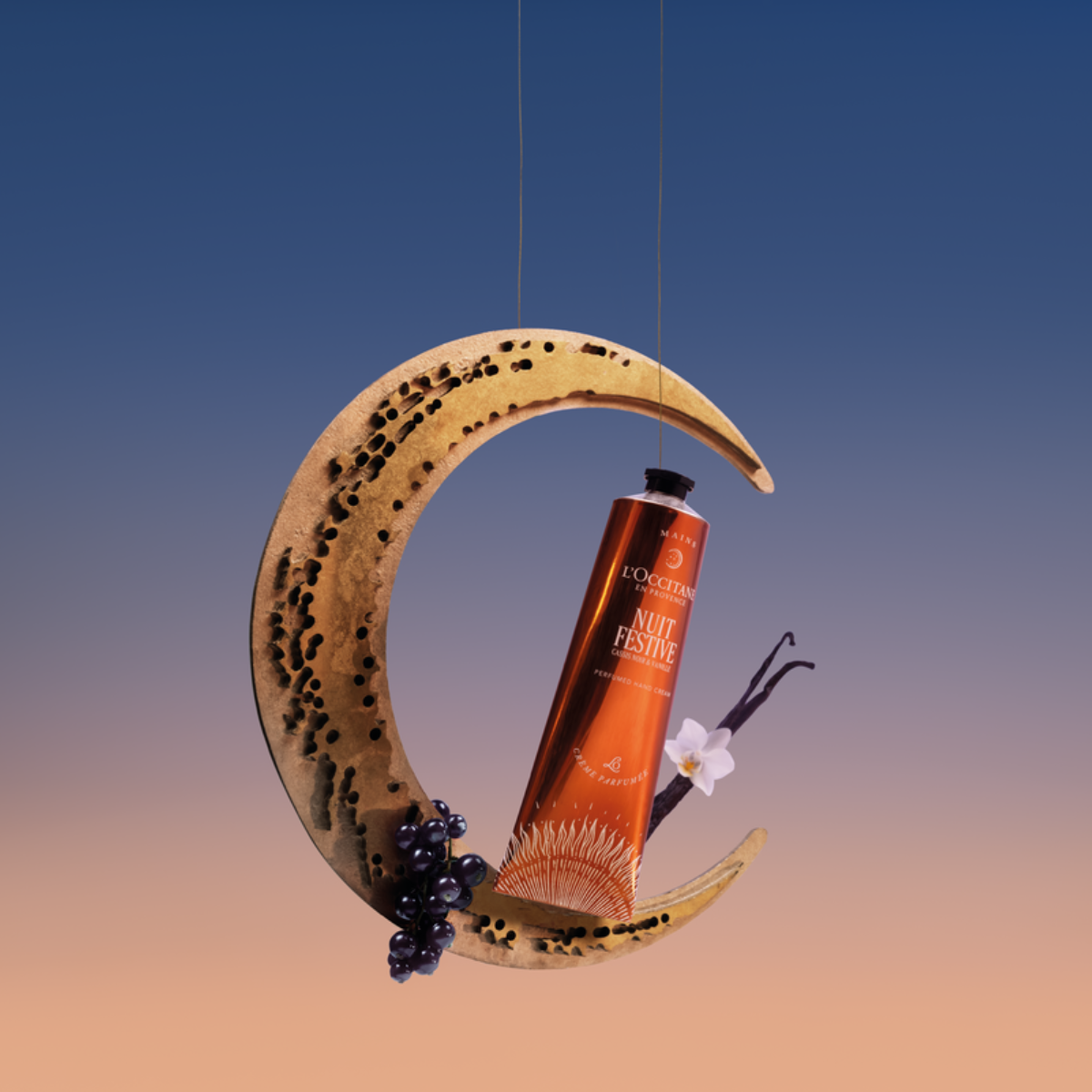 קרם ידיים מבושם שקדים, וניל ודומדמנית שחורה (אריזת חיסכון)