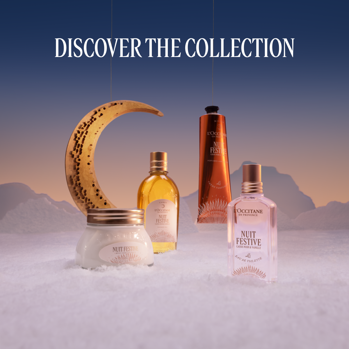 מארז מפנק  לטיפוח הגוף והידיים שקדים וניל ודומדמנית שחורה