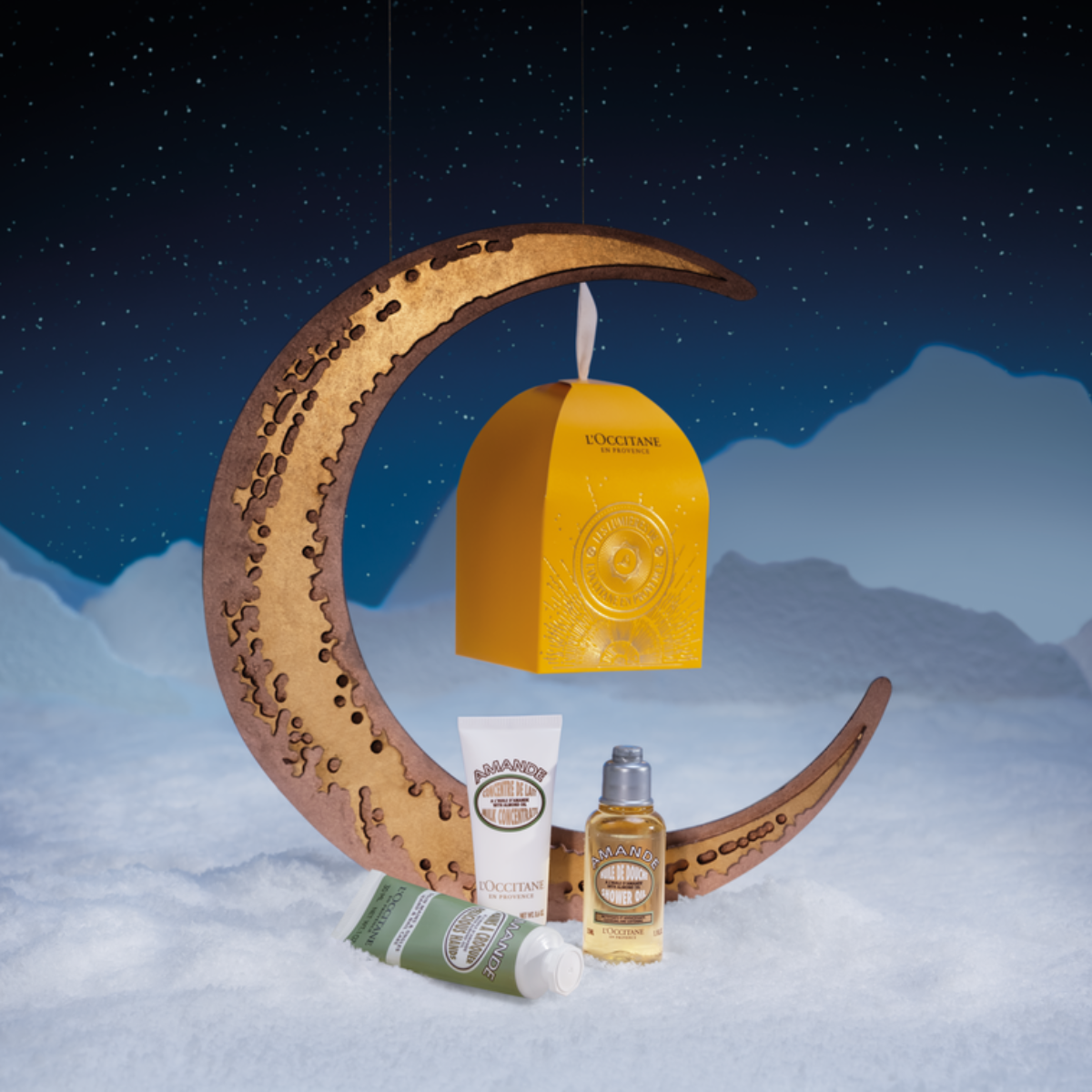 ערכת שקדים חגיגית לטיפוח הגוף