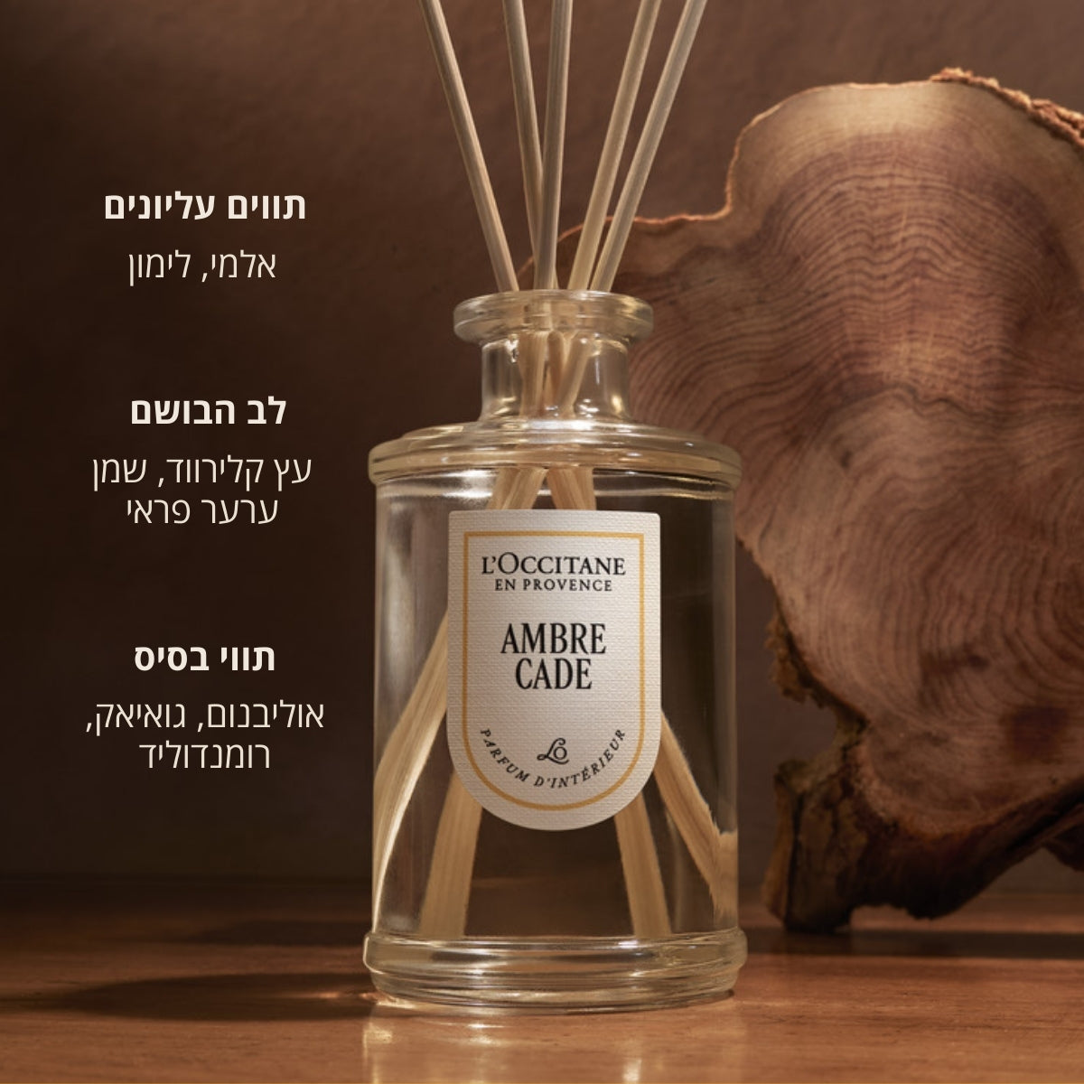 בישום הבית  מפיץ ריח ל'אוקסיטן