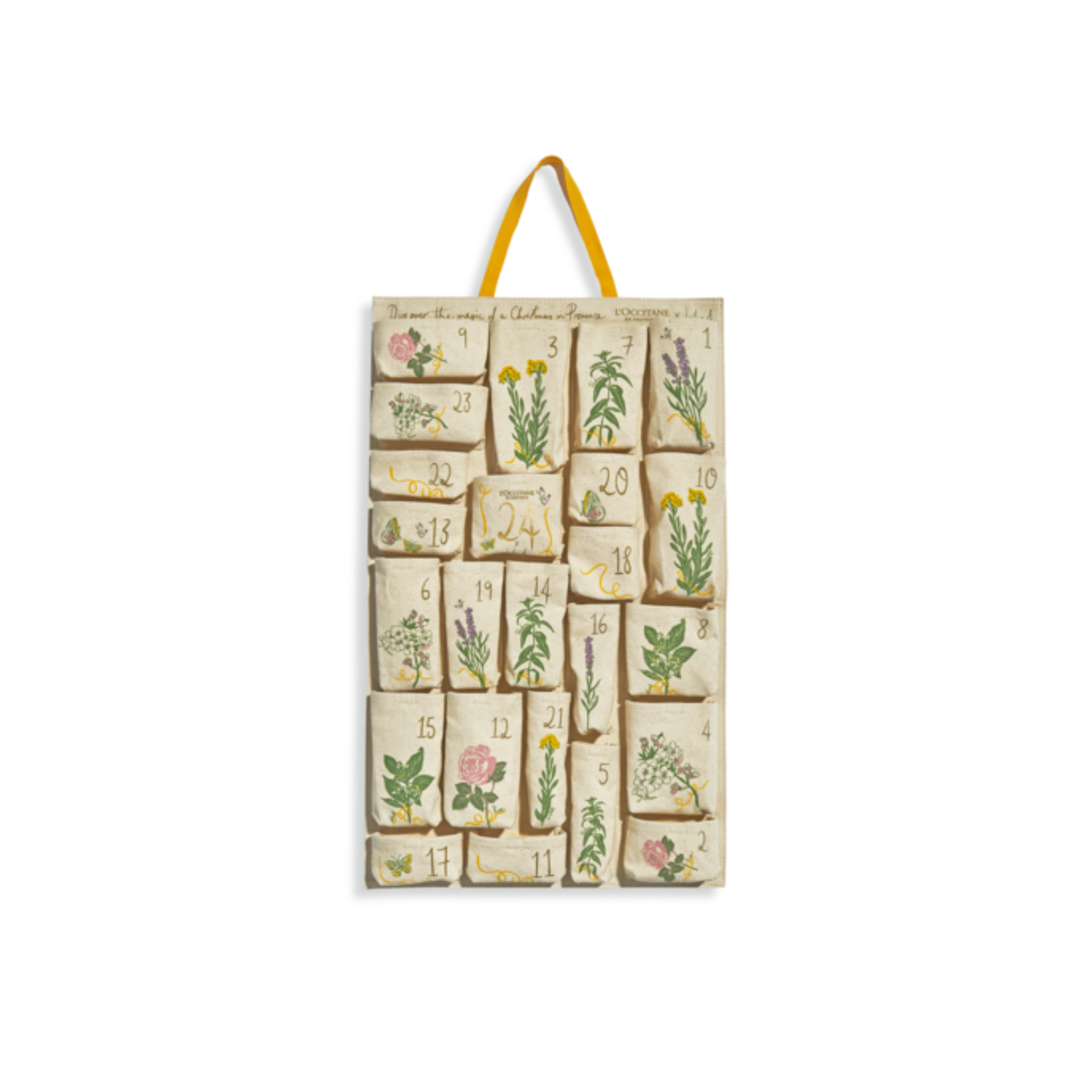 קלנדר בד אקולוגי לשימוש חוזר מארז 24 הפתעות