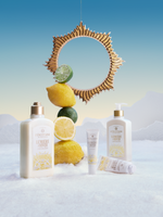 קרם רחצה עשיר חמאת שיאה לימון וברגמוט