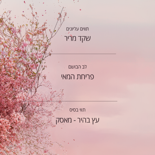 בושם או דה פרפיום פריחת המאי
