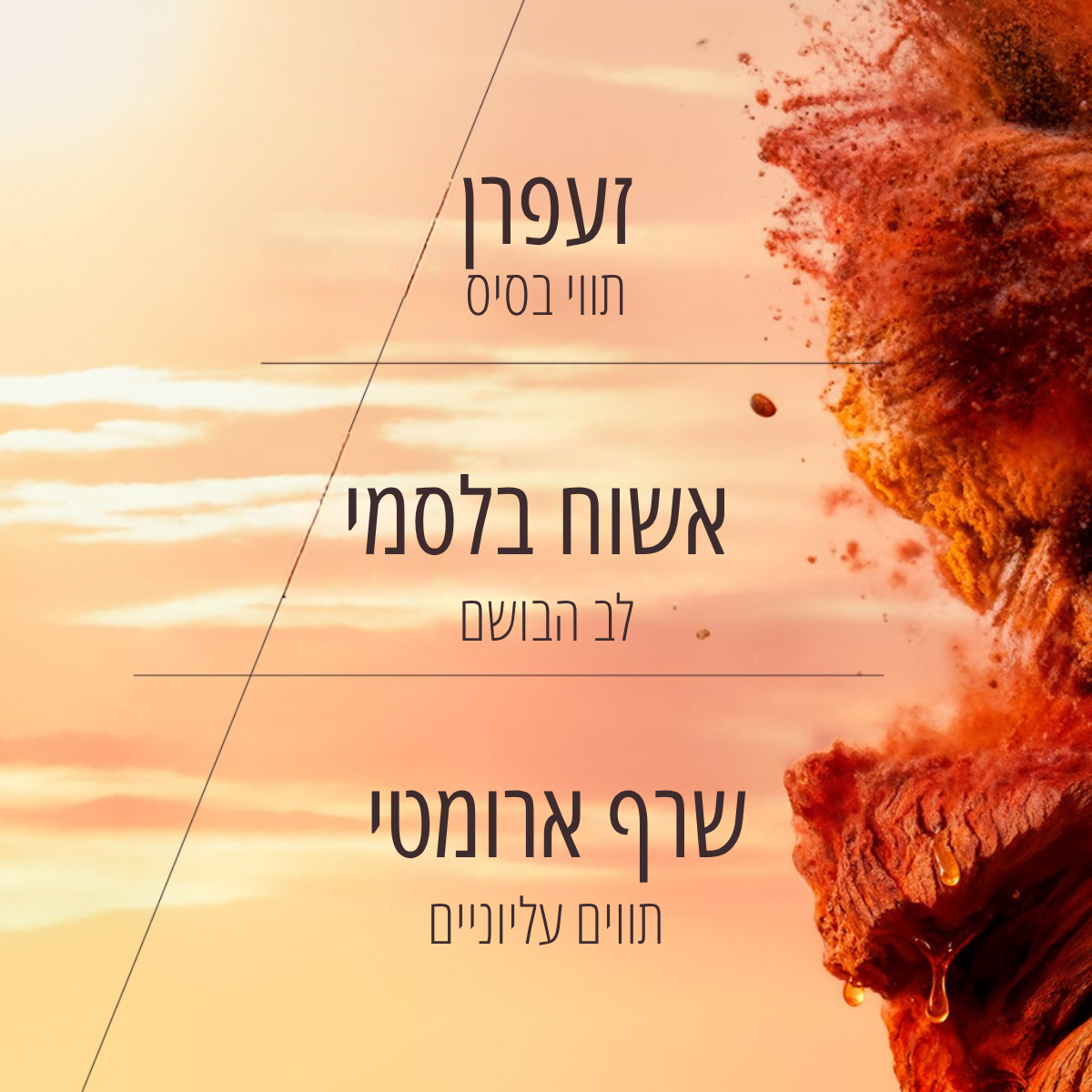 תחליב גוף זעפרן עצי