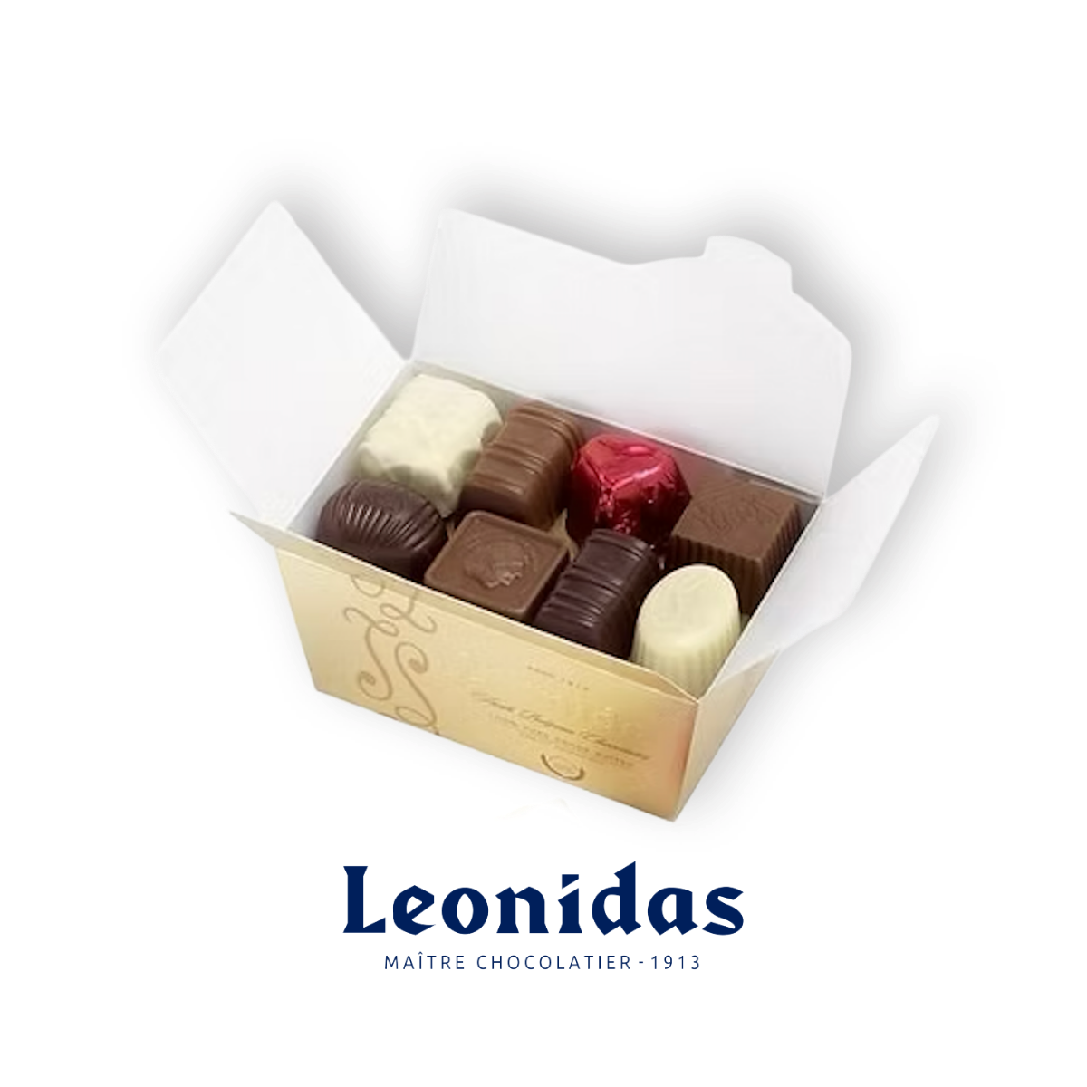 מארז 8 פרלינים משובח של לאונידס