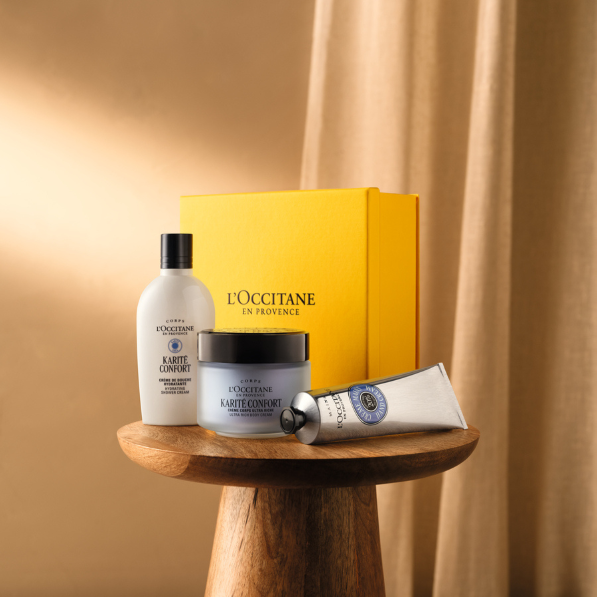 קרם רחצה לעור רגיש חמאת שיאה